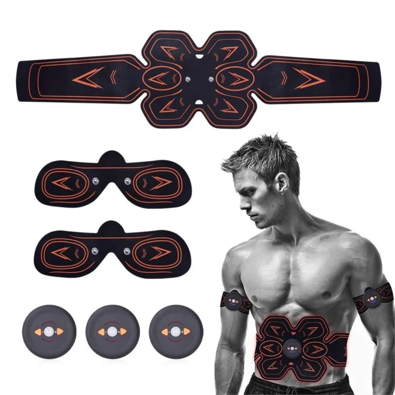 Charging smart wireless abdominal strengthener abdominal muscle patch muscle training fitness belt abdominal fitness instrument