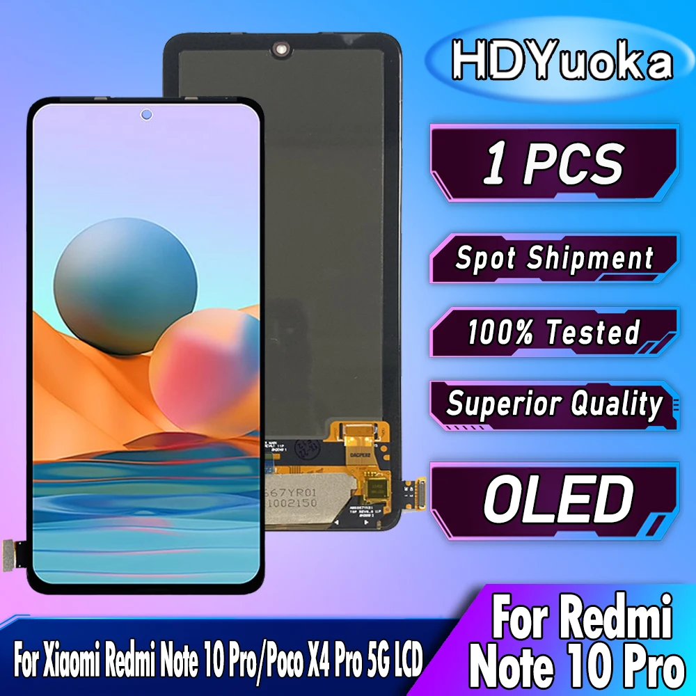 Reemplazo de Pantalla OLED de 6,67 para Xiaomi Redmi Note 10 Pro: Guía de Evaluación y Uso Real