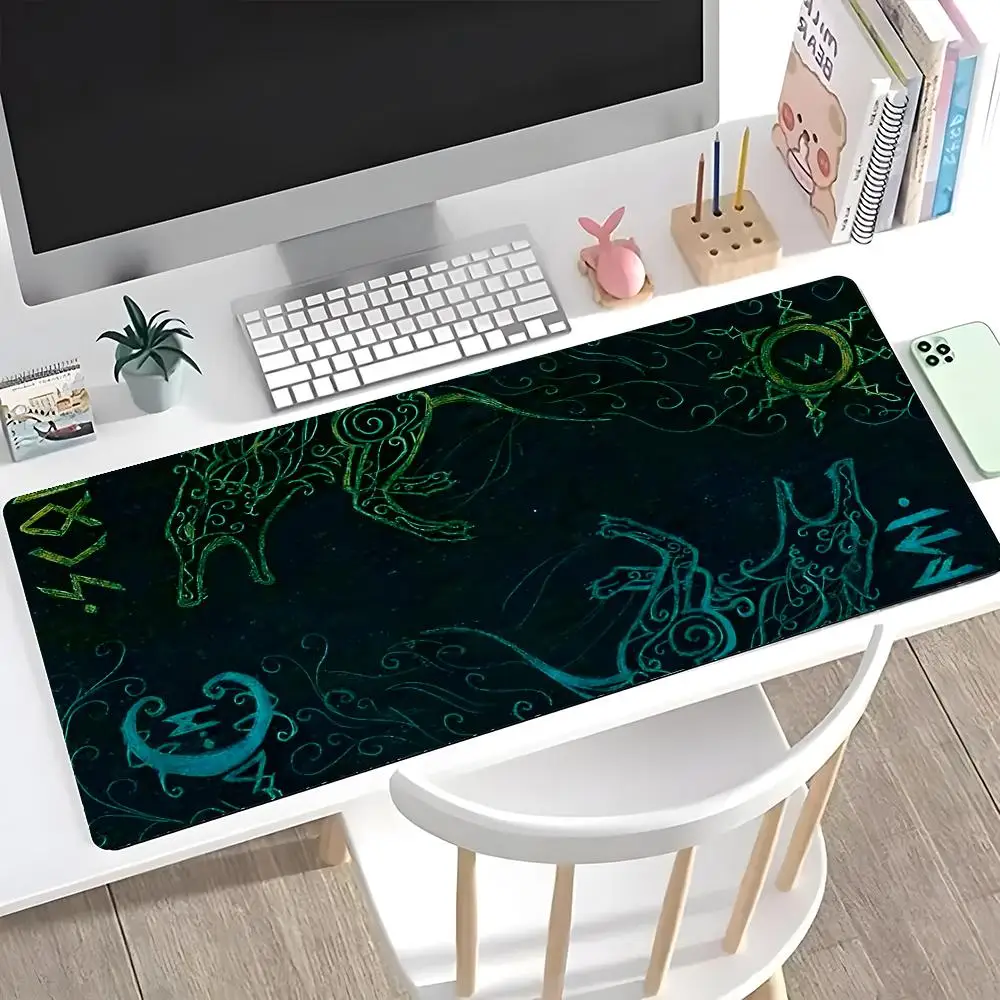 

anime for N-Norse M-Mythology Thor Mouse Pad Mousepad Large Gaming LockEdge Thickened Computer Keyboard Table Desk Mat