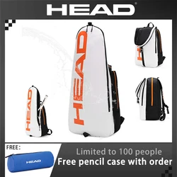 HEAD 2024 Tennis Rackets Backpack Tennis Rackets Bag Expansible Badminton Cover Sport Gym Women Men Coach Storage Shoulder Bags