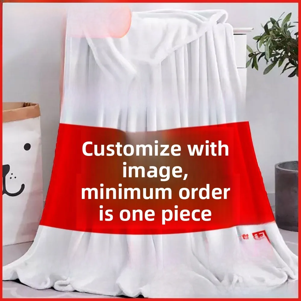 

Double-Sided Flannel Blanket Wide-Format Digital Printing Air Conditioning Nap Warmth Rock Lemon Simple Style All-Season Bedding