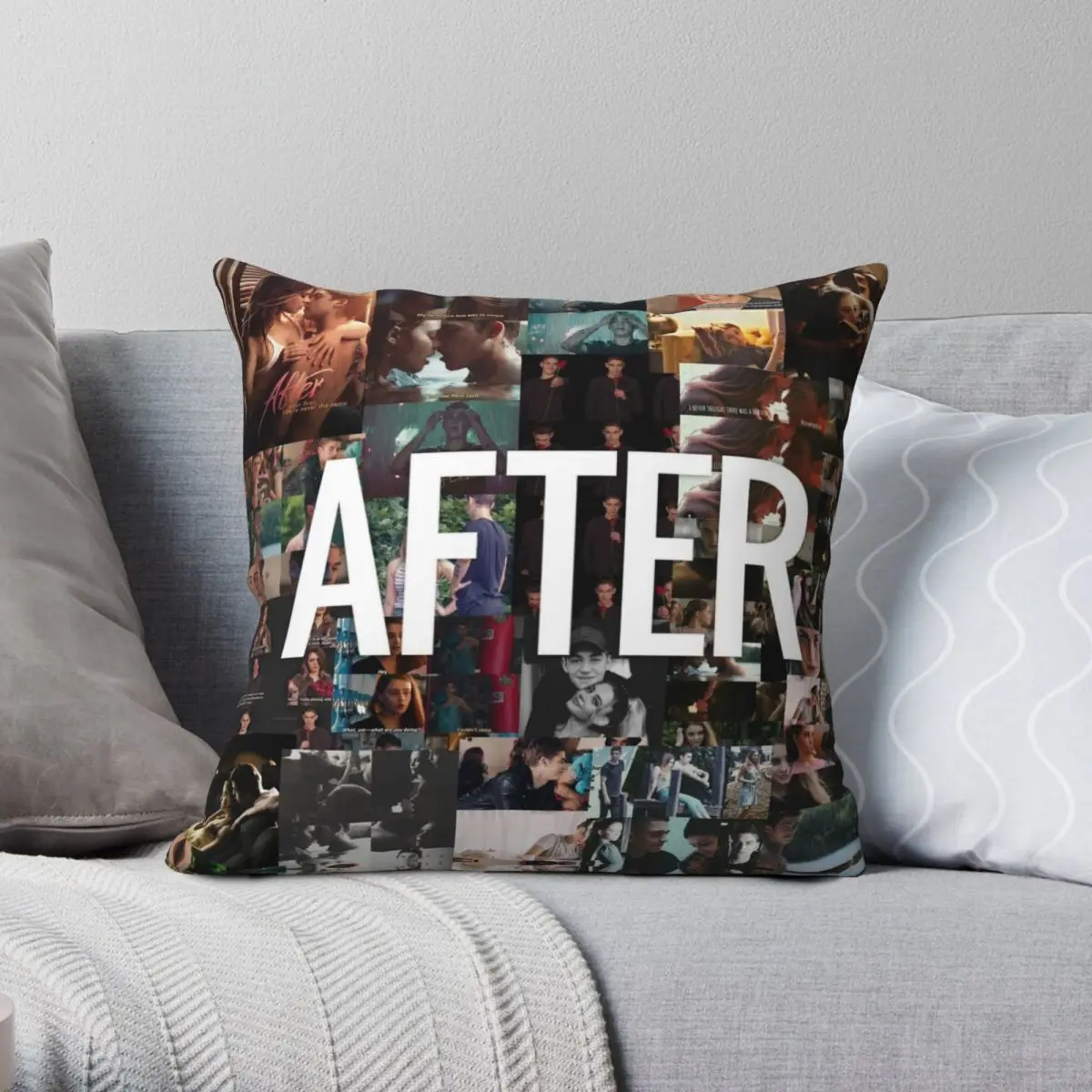 After Movie Anna Todd Hessa Square Pillowcase Polyester Linen Velvet Zip Decorative Throw Pillow Case Home Cushion Cover 45x45