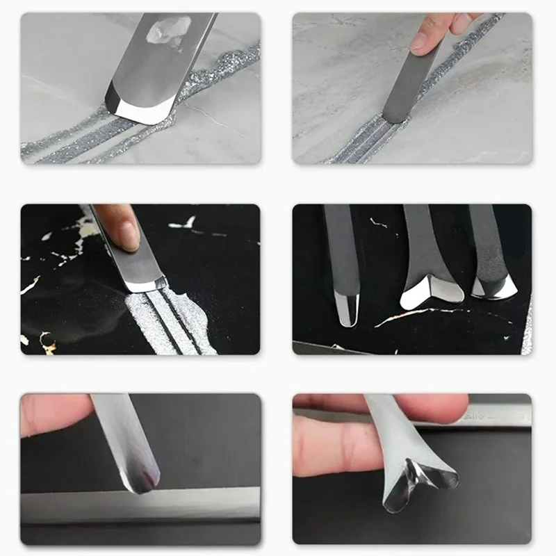 أدوات الزاوية الداكنة والمشرقة، مكشطة البناء، مكشطة البلاط، وصلة ضغط فولاذ التنغستن، أدوات مفصلية زخرفية وجميلة