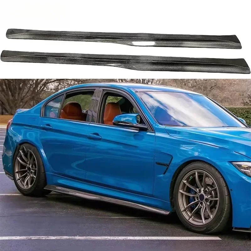 

F30 F80 PSM Style High Quality Carbon Fiber Side Skirts Carbon Fiber Side Bumper Body Kit for 3 Series F30 M3 F80