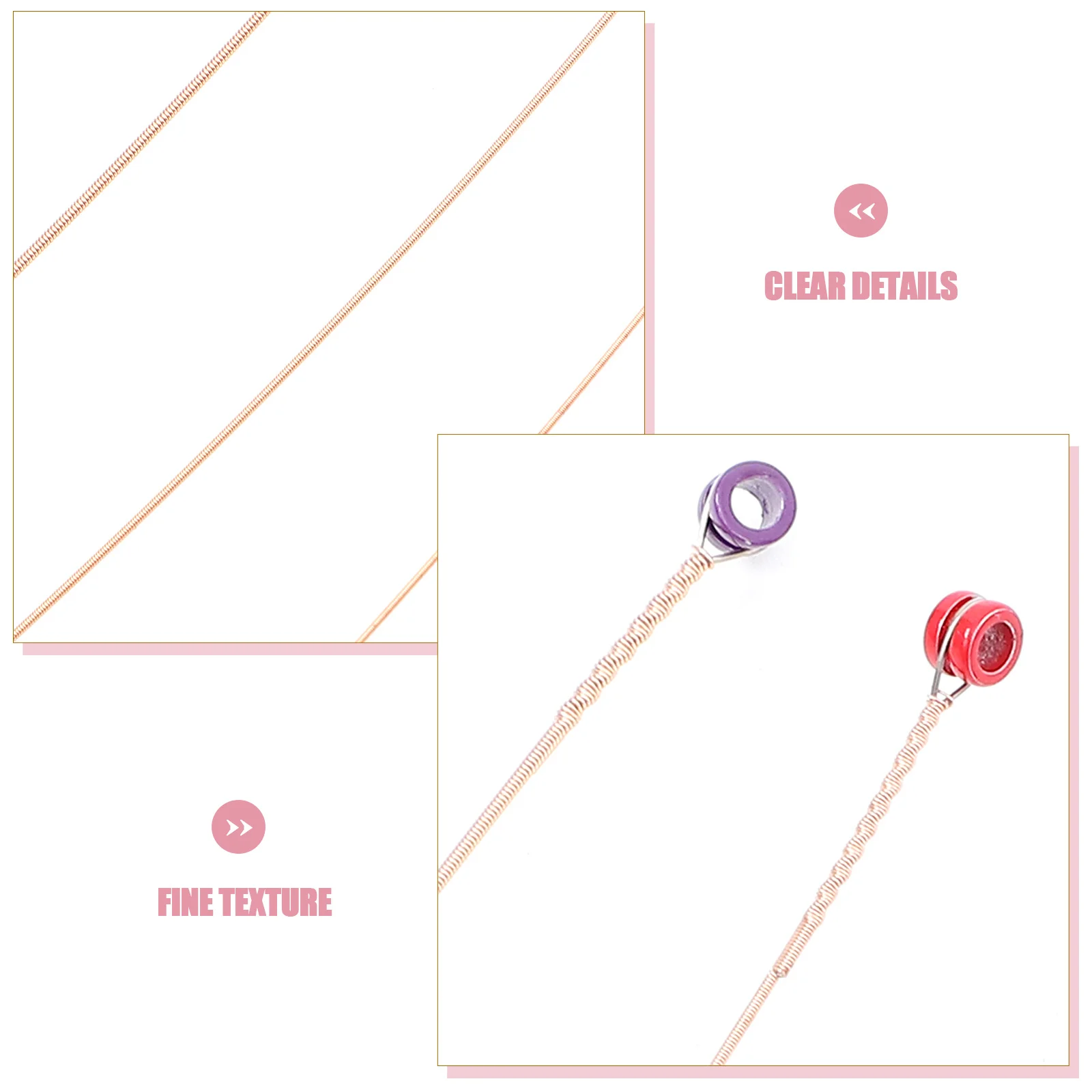 

6Pcs Acoustic Guitar Strings Folk Guitar Accessories Extraordinary Tones Durable Long Lasting Performance Instrument Strings