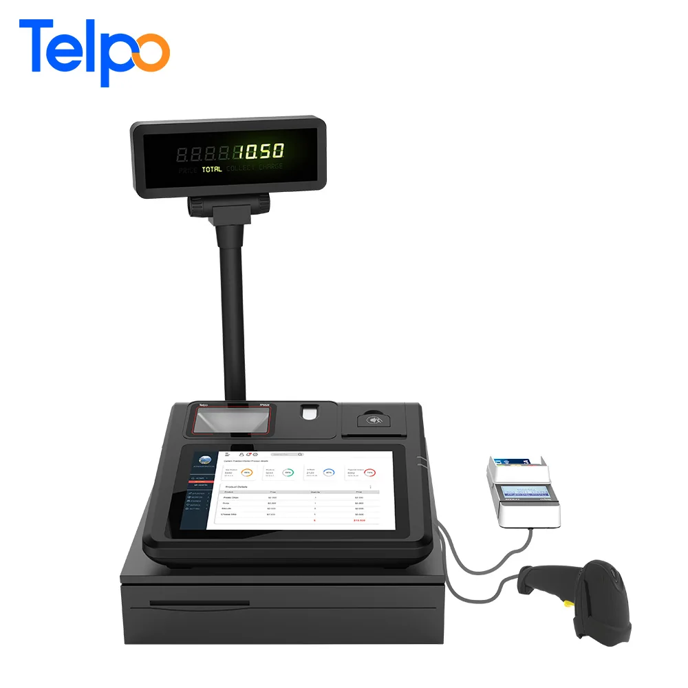 New Generation TPS520 Android 5.1 Os Pos Terminal Price With 58mm Printer Thermal Driver