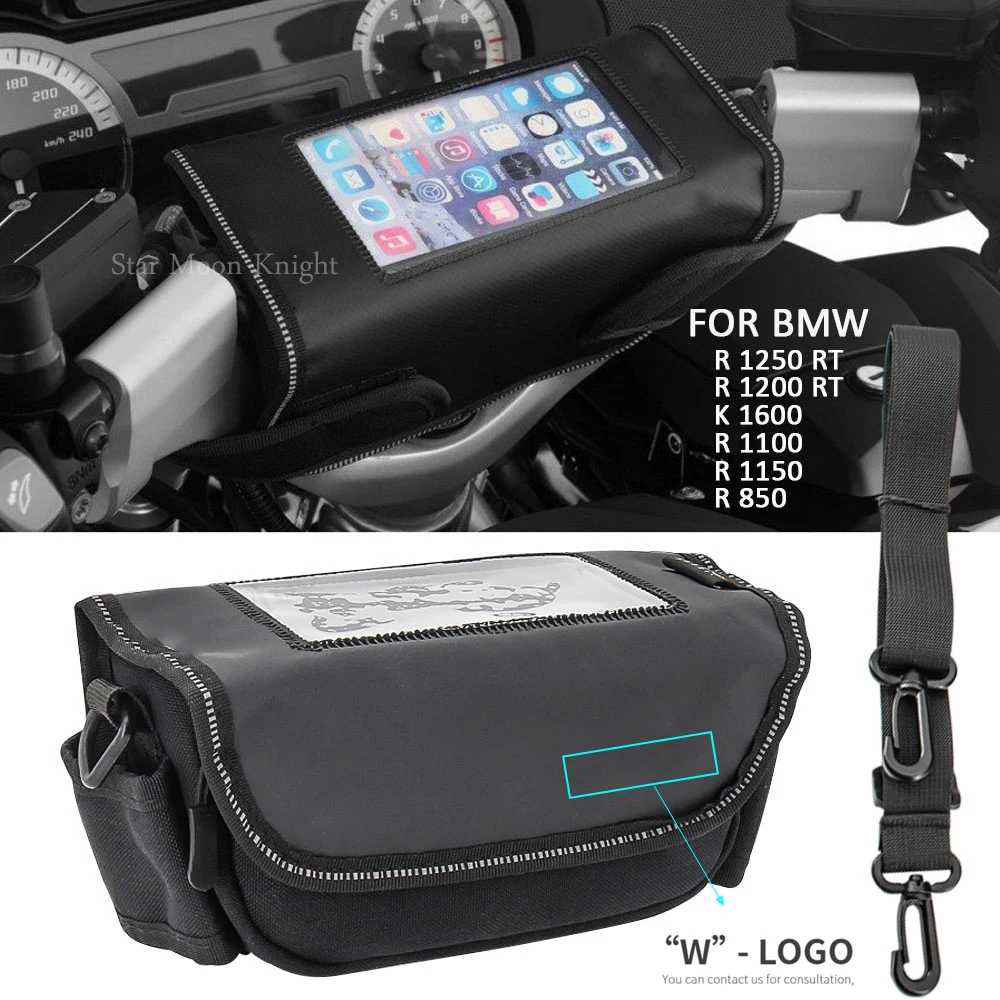 Waterproof Handlebar Mobile Navigation Bag  R1250RT R1200RT R1100R  R1100RT R1150RT R850R  R850RT Portable Storage Tool Bags