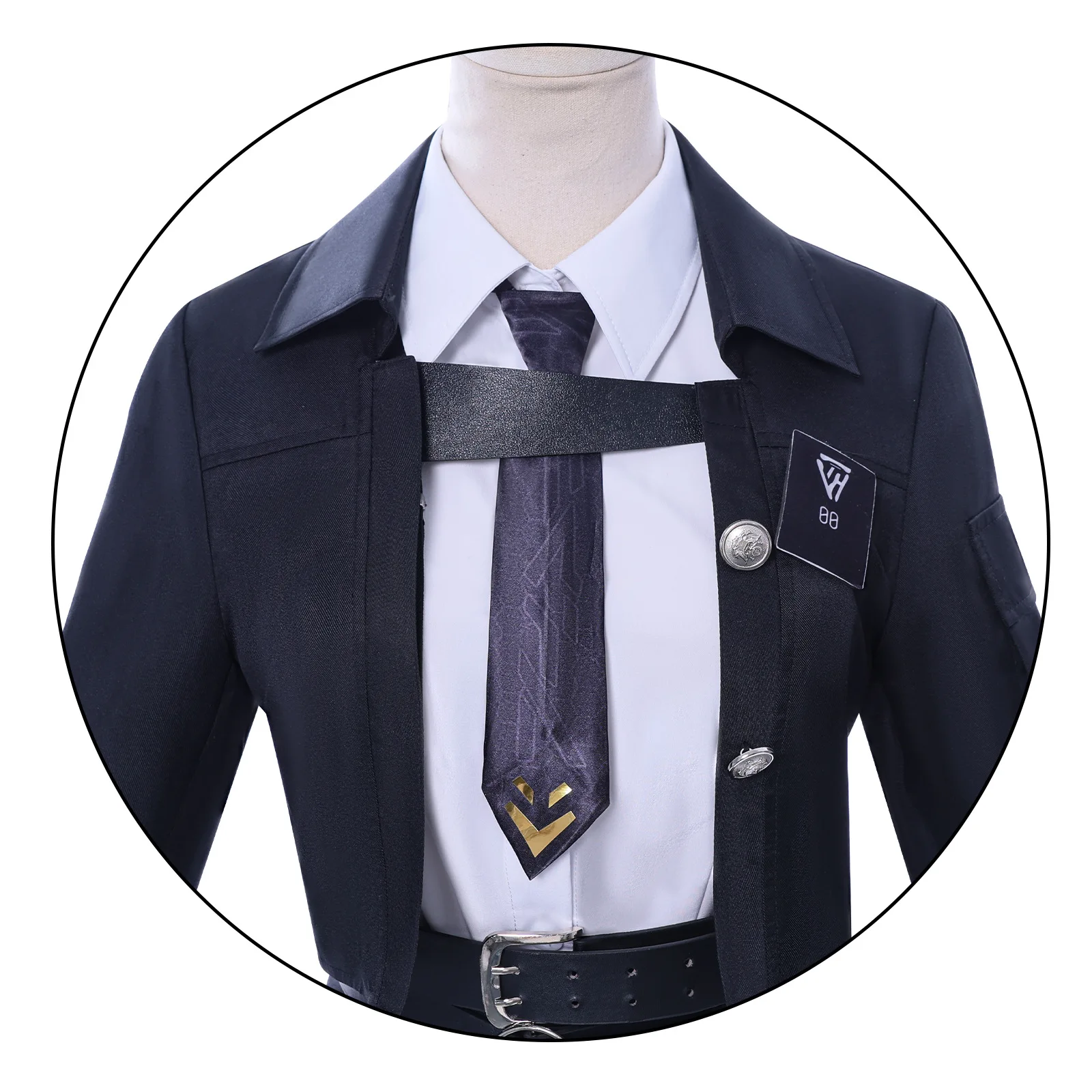 متوفر في المخزون Game Love And DeepSpace Player Cosplay Mc الزي زي القتال هنتر بدلة موحدة لحفلات الهالوين للزوجين للمرأة