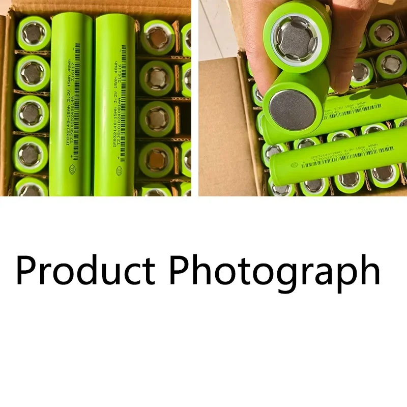 

3.2V15Ah 32140 LiFePO4 Battery 15000mAh DIY 12V 24V High-Power Electric Sightseeing Car Golf Car Electric Tool Battery Pack