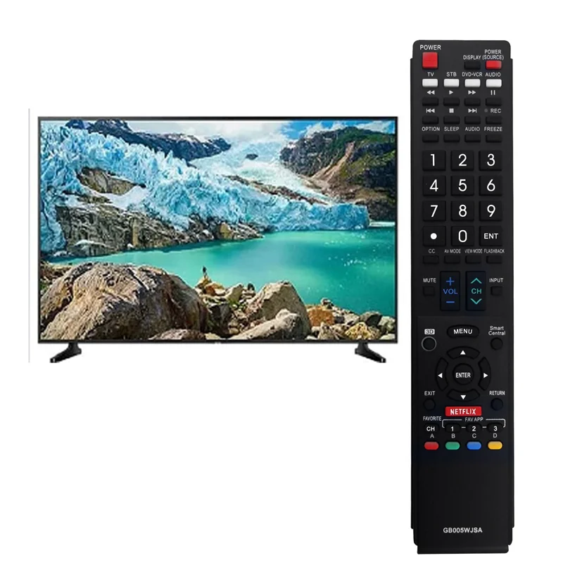 A57G-交換用リモコン GB005WJSA シャープ AQUOS TV GB004WJSA GA935WJSA GA890WJSA GB105WJSA リモコン用