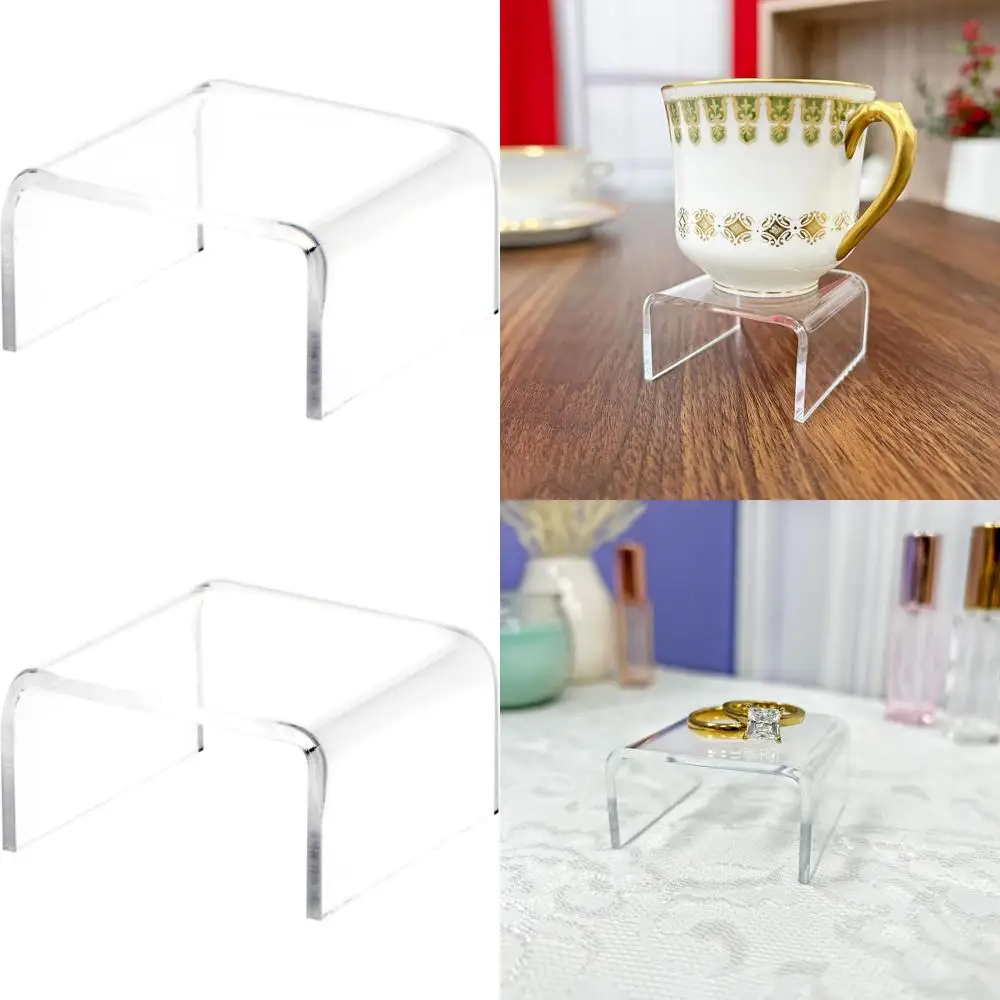 

1 прозрачная акриловая квадратная подставка, основание 2x2, 24 шт.