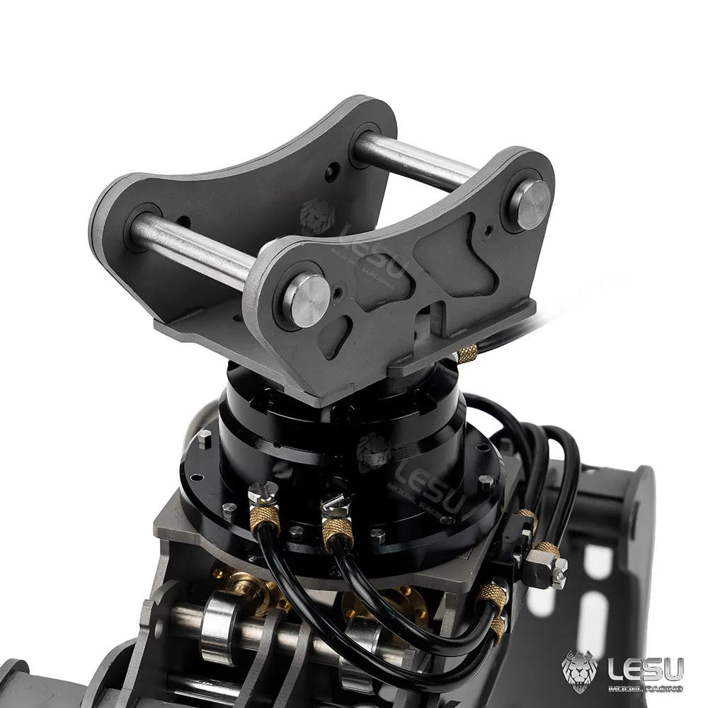LESU für 1/14 Hydraulikbagger-Modell, Ganzmetall-Anbauteile, mechanische Klaue mit 360°-Drehung ° Rotation AT-C0033 – Detail 6