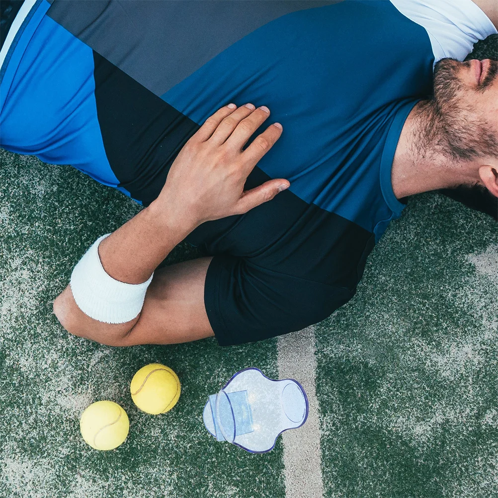 

3 шт. аксессуаров для тенниса для мужчин и женщин - легкий держатель для мячей - эффективный тренировочный инструмент для занятий спортом на открытом воздухе - прочный АБС-пластик