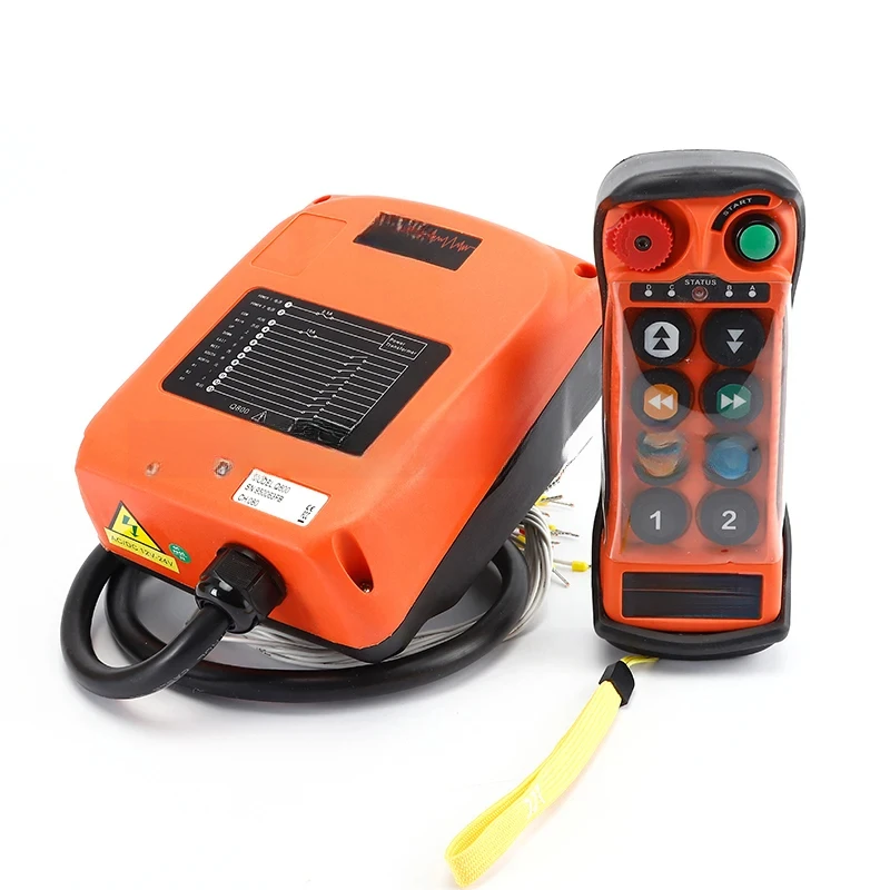 Wireless Industrial 8 button dc12v waterproof crane start switch hoist remote control LCC q800