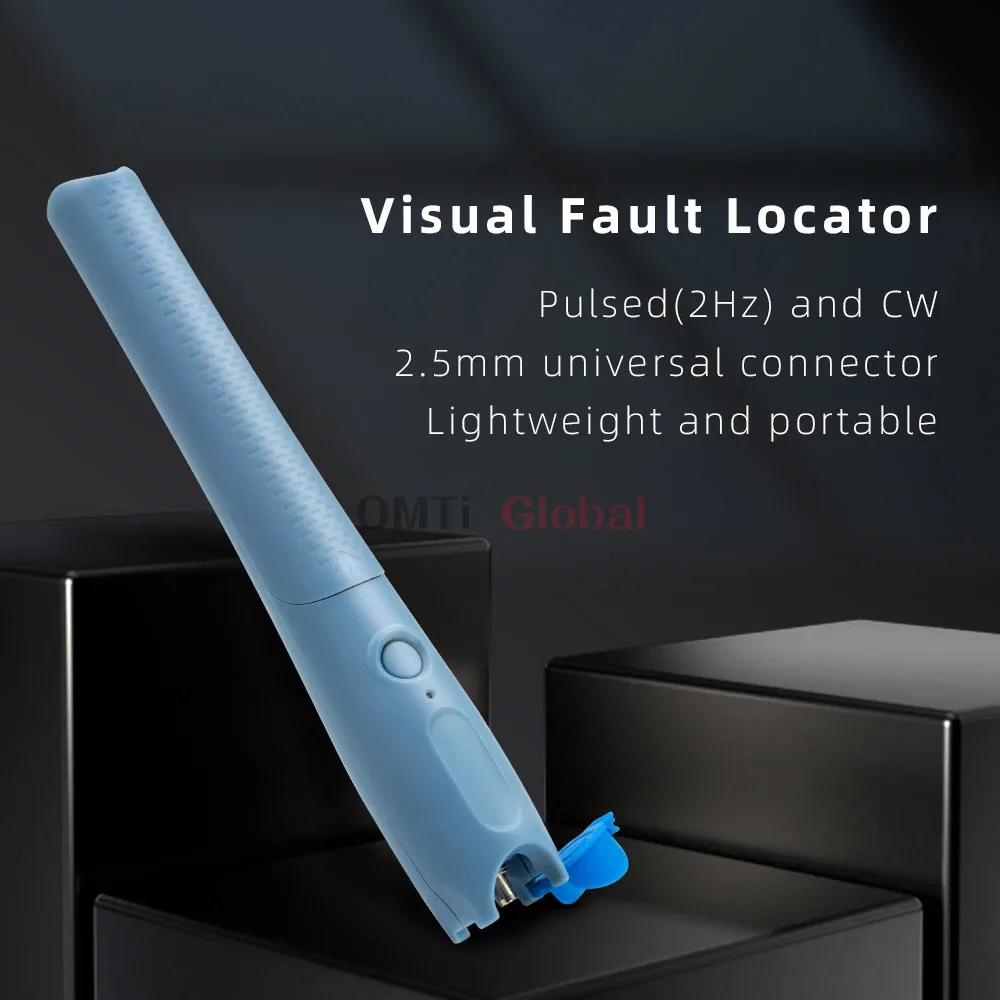 Localisateur visuel de défauts OMTiG, testeur de câble optique VFL, stylo à lumière laser rouge, type SC, David, ST, fibre optique, 10Mw, 20Mw, 30Mw