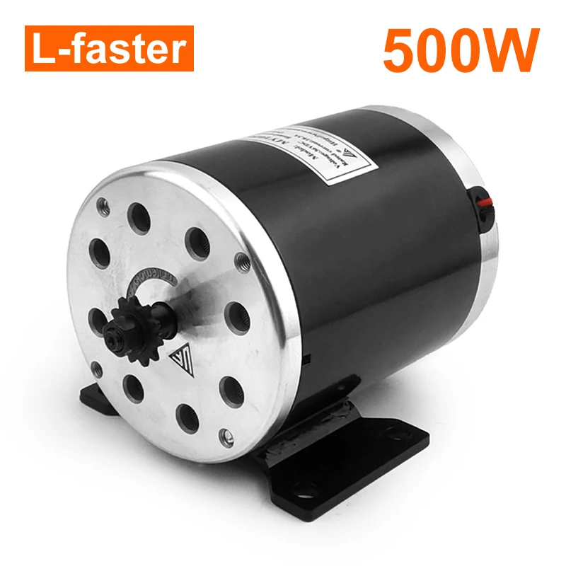 

Electric Brushed Motor, Gear, 24V, 36V, 48V, 500W, 11 Tooth, 25H, T8F