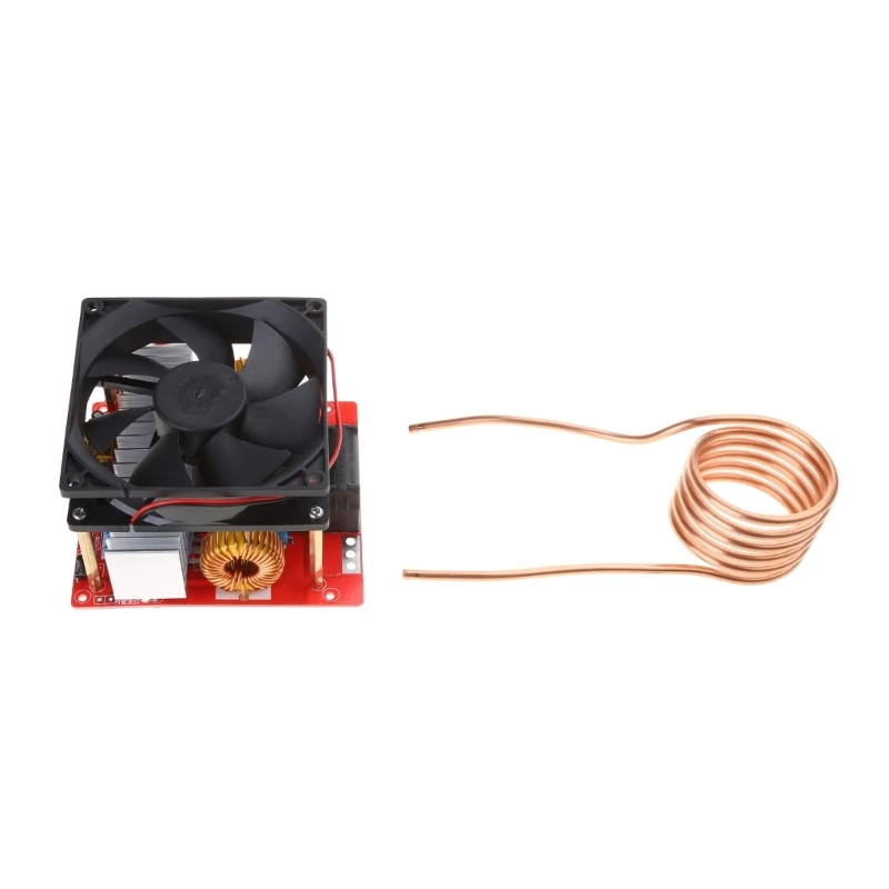 DC24-36V 20A 1000W ZVS Driver Model Induction Heating Board Module Heater With Tube Replacement 100x100x85mm