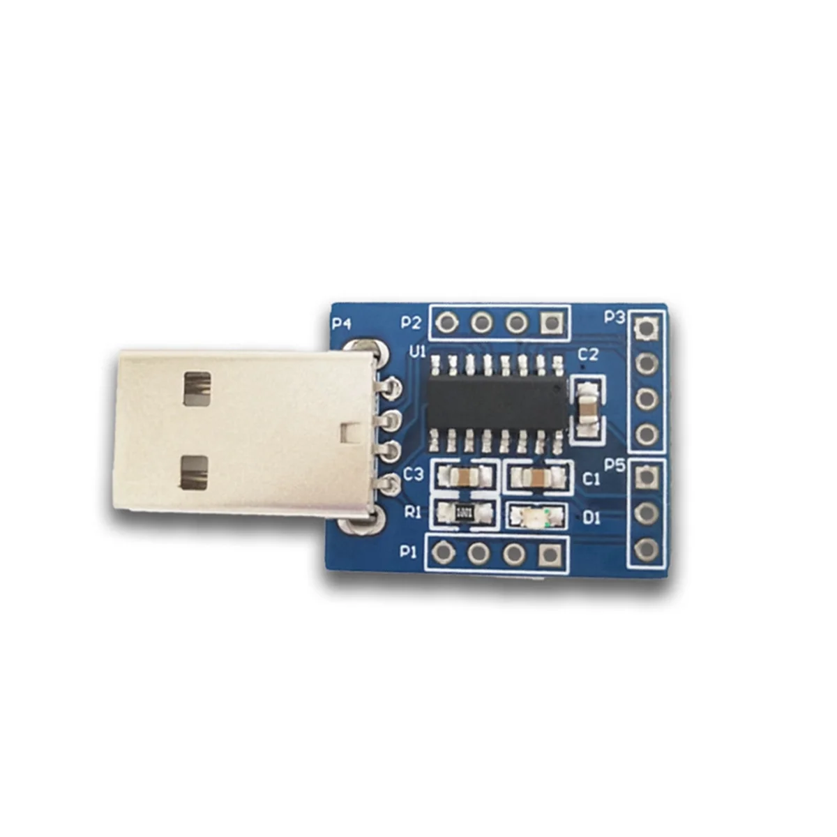 USB to TTL Converter Multi-Functional Portable CH343G USBto Serial Module Compatible with USB V2.0