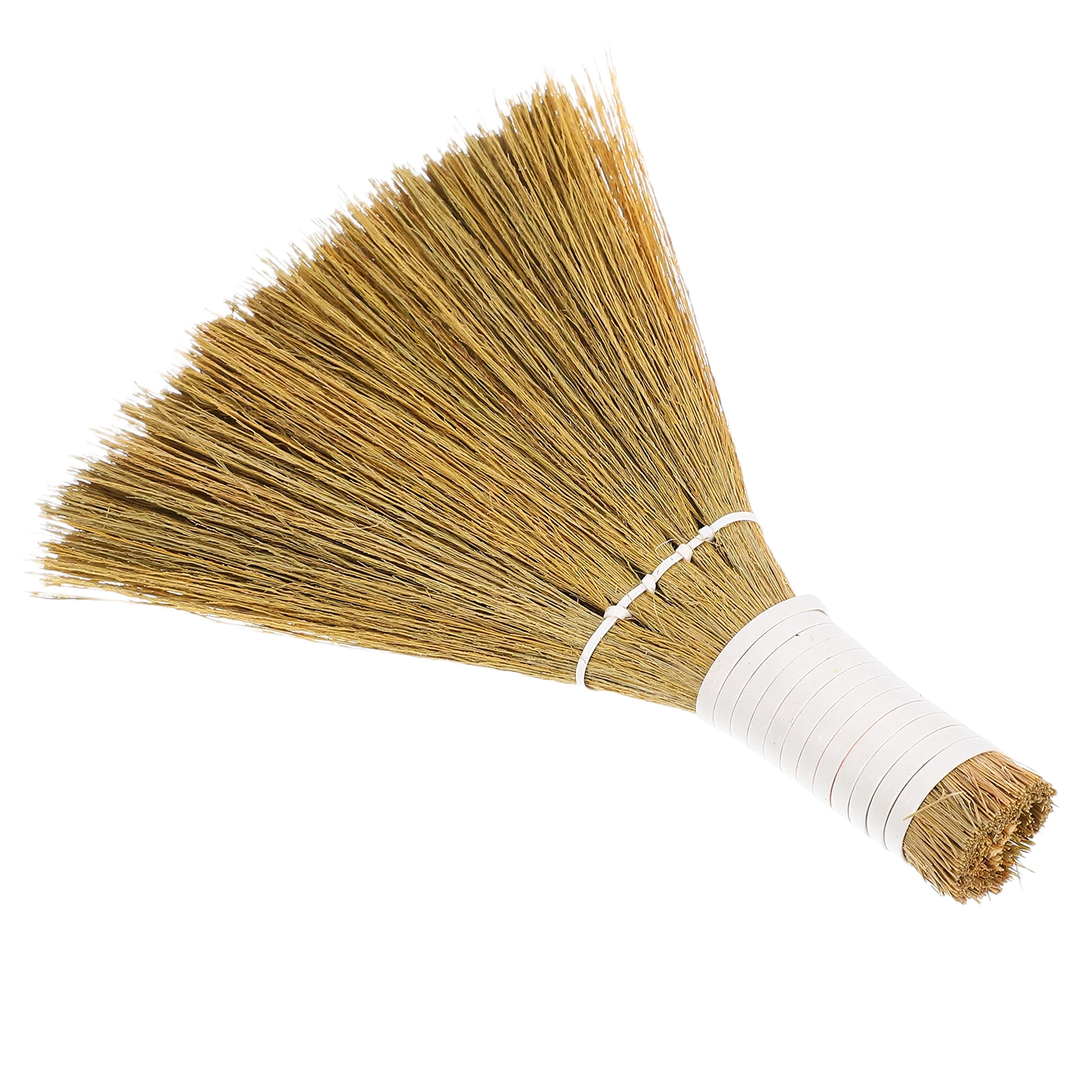 Miscanthus Small Broom Cute Handheld Sweeping Tool Soft Material Lightweight Design Mini Desk Dust Brush Home Office Car