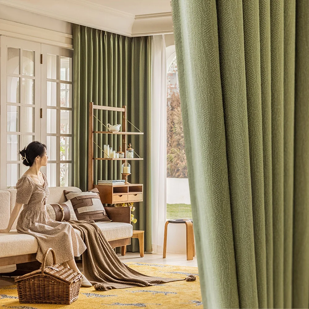 تخصيص ستارة يابانية فاخرة وحديثة وبسيطة، تركيب بدون حفر عازلة للصوت للشرفة، ظل ظلة #1