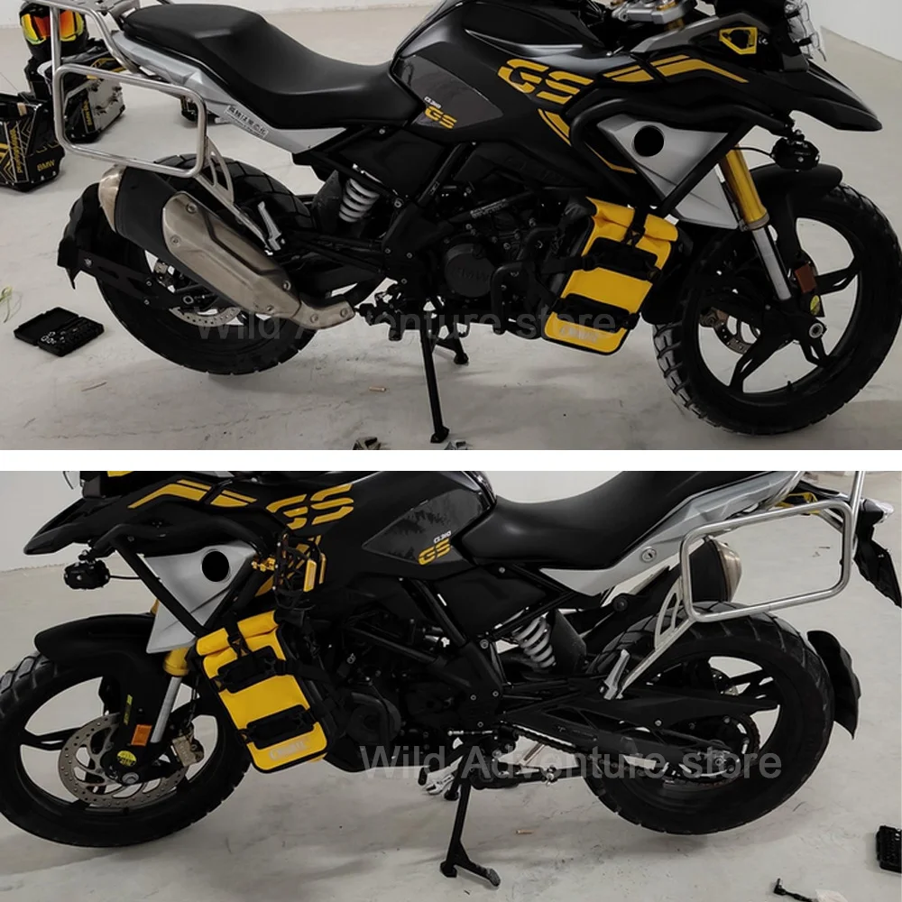Motorcycle Kickstand Center Stand Parking Stand Central Firm Frame Steel Rack Accessories For BMW G310GS G 310GS G310 GS 2017-23