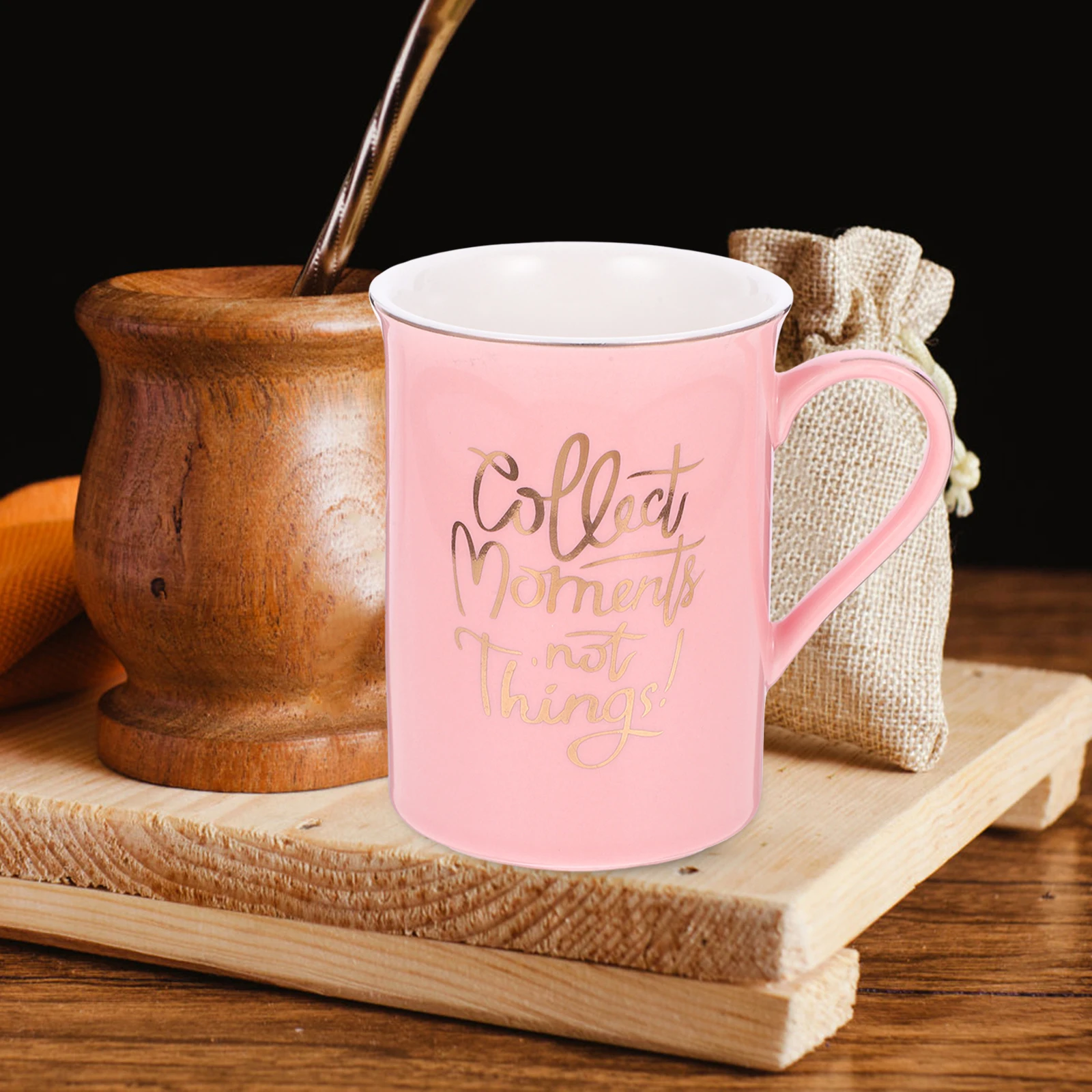 

Ceramic Mug Set Birthday Option Coffee Mugs Large Tea Cups Latte Espresso Cute Friendship Gift Mugs