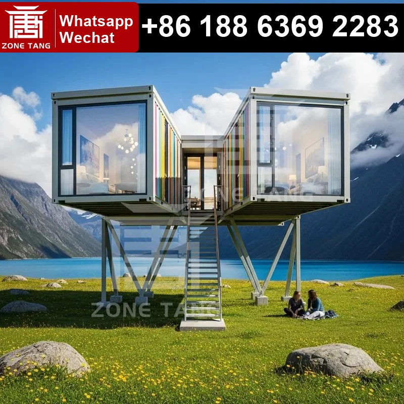 

Container House Flat Pack House Custom Interiors Toilet Customization Insulation Fireproof Mobile House Multi Room Waterproof