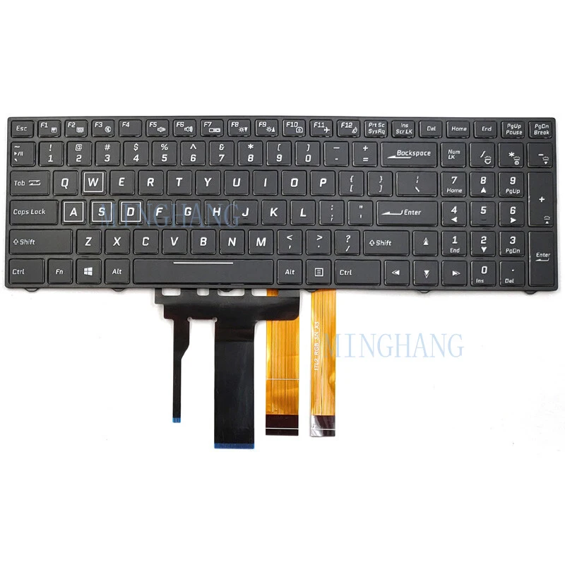 

M New for Clevo PA70ES PA70ES-G PA70EP6 PA70EP6-G PA71EP6-G RGB Backlit US keyboard