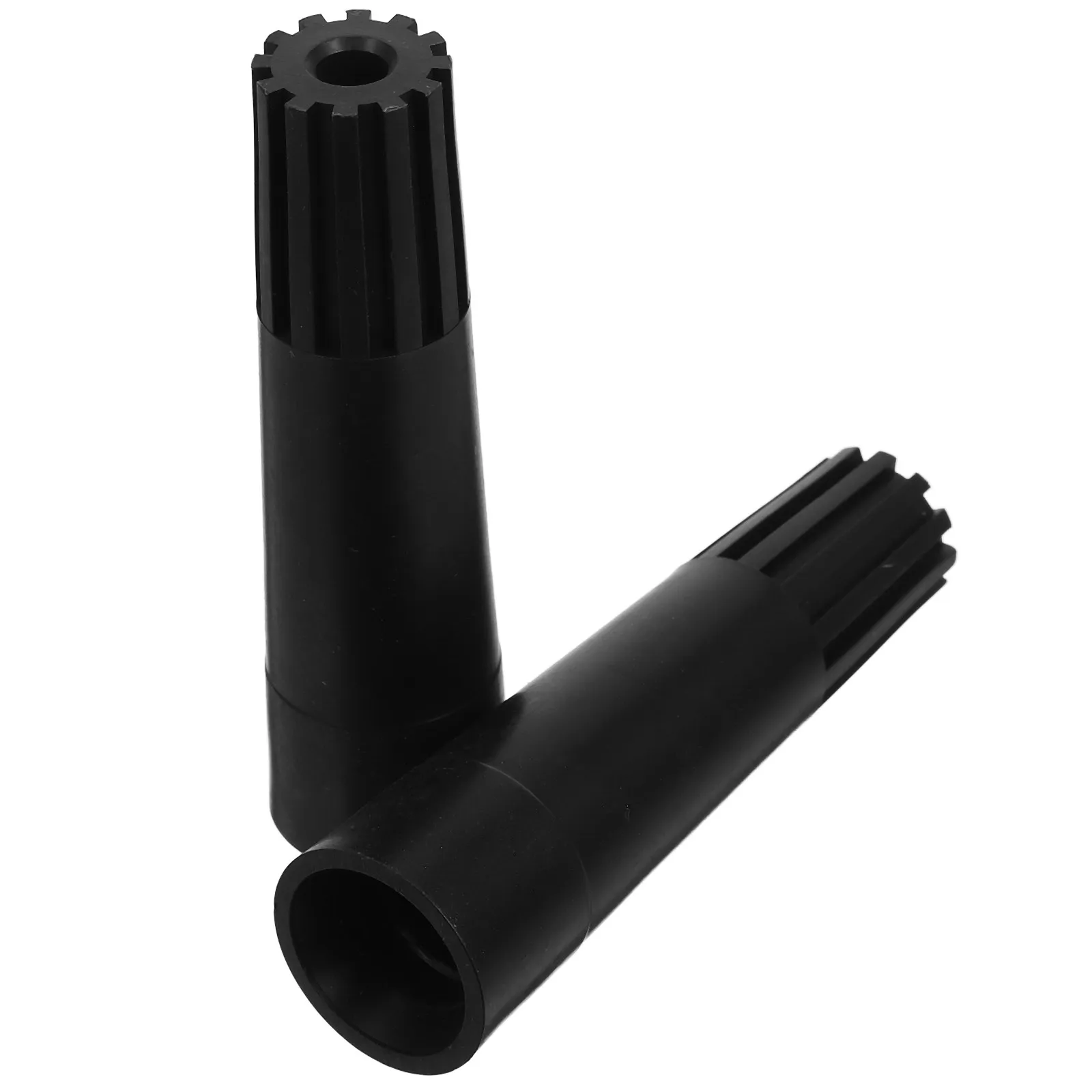 2Pcs Threaded Tip Pole Adapter Plastic Handle Tips Replacement for Mop Broom Household Cleaning Tools Mop Head Replacement