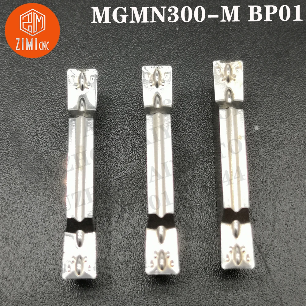 MGMN300-MBP01 MGMN300-M Inserti in carburo Inserti per scanalatura Strumento CNC in metallo inserto scanalato Chip veloce Supporto esterno Utensili da taglio