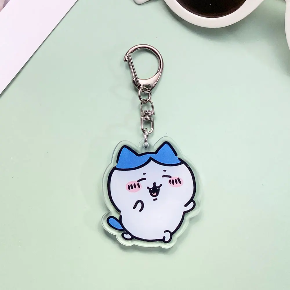Anime Characters Acrylic Keychain Set, Gift for Bag Charm Lovers