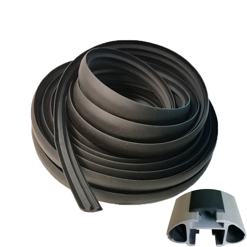 Car Roof Bar Sealing Rubber Strip Wide Range Of Use Reduce Noise And Wind Resistance Strong Durable Available For Thule Top Rod