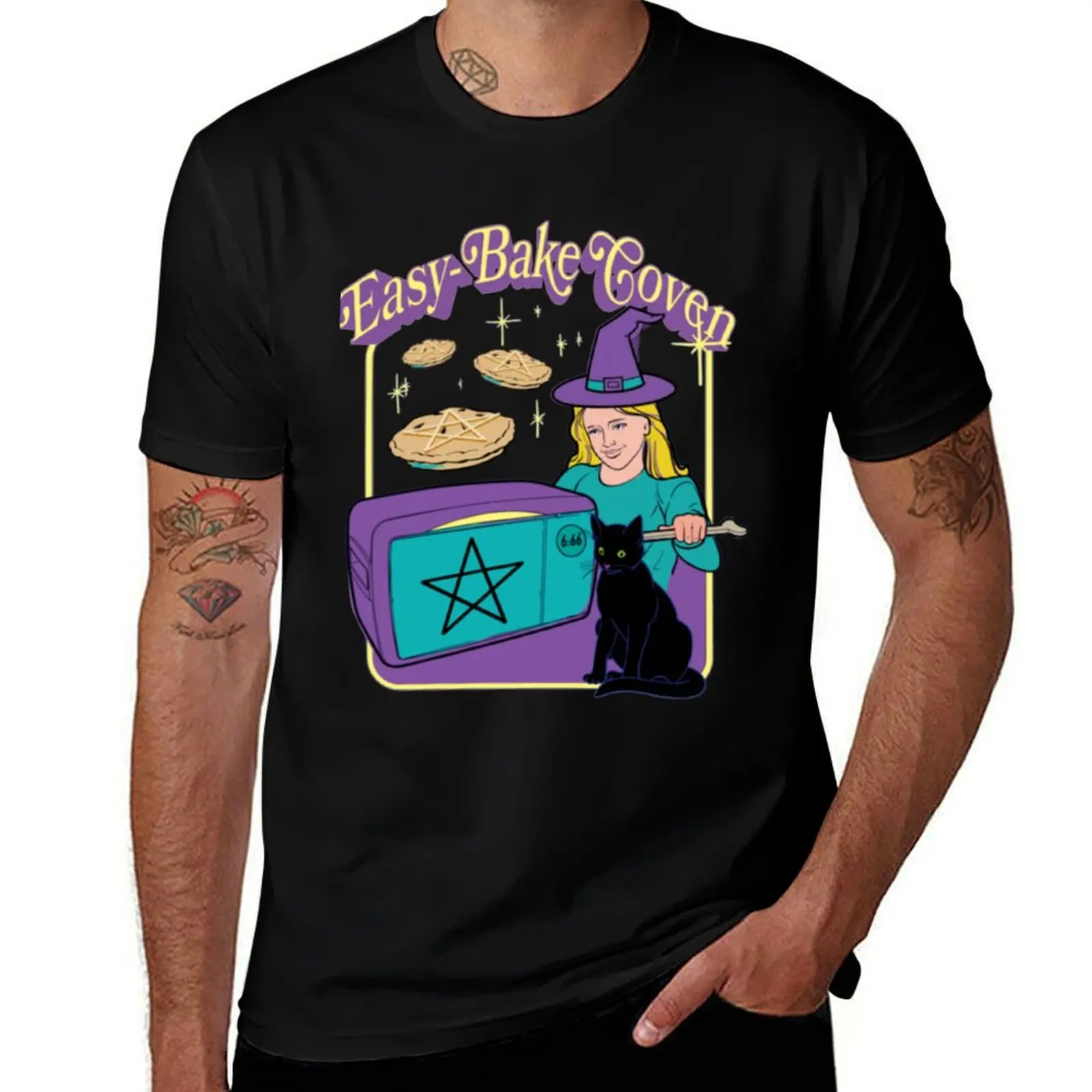 

EASY BAKE COVEN T-Shirt funny costumes cute tops vintage clothes men t shirts high quality