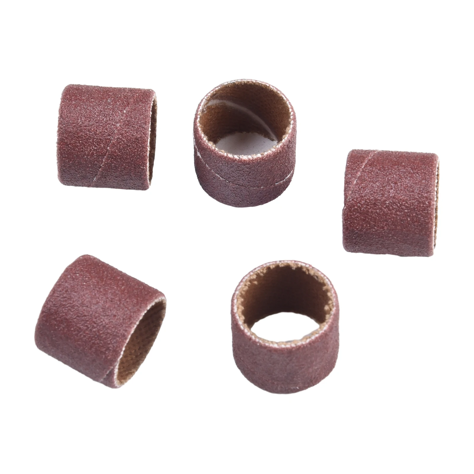 Kit Sanding Drum 1/2 Inch Carborundum Rotary Tools 80/180/240 Grit Sanding Bands Sleeves Set Polishing Brand New