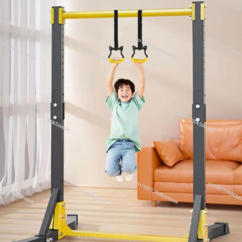 Horizontal bar indoor pull-up device free punching adult floor horizontal bar home fitness equipment