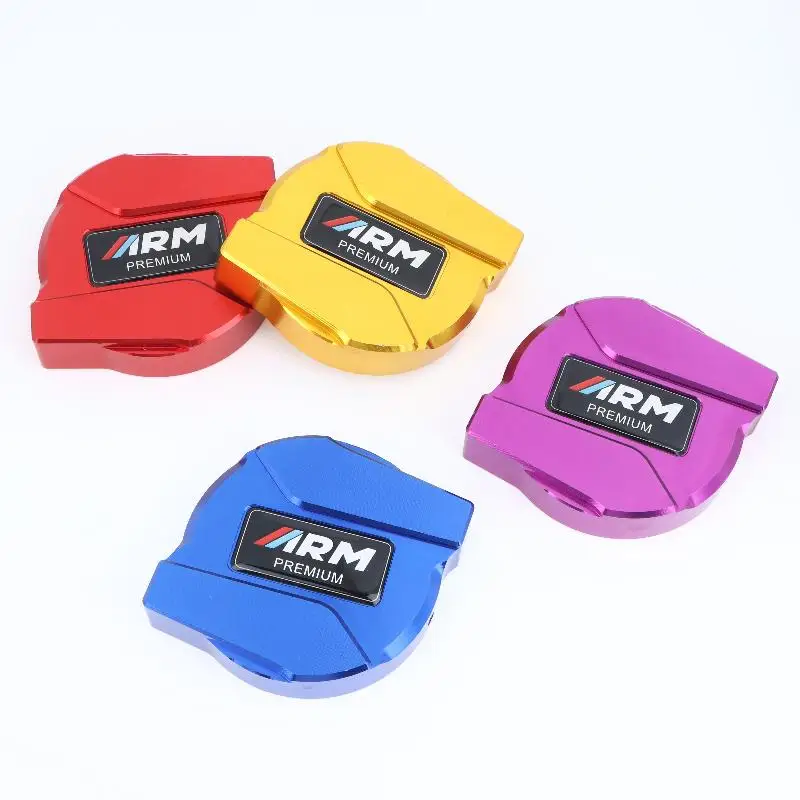 Motorcycle CNC Oil Filler Cap Universal Rust-Resistant Decorative Fuel Tank Cover for Off-Road Dirt Bikes