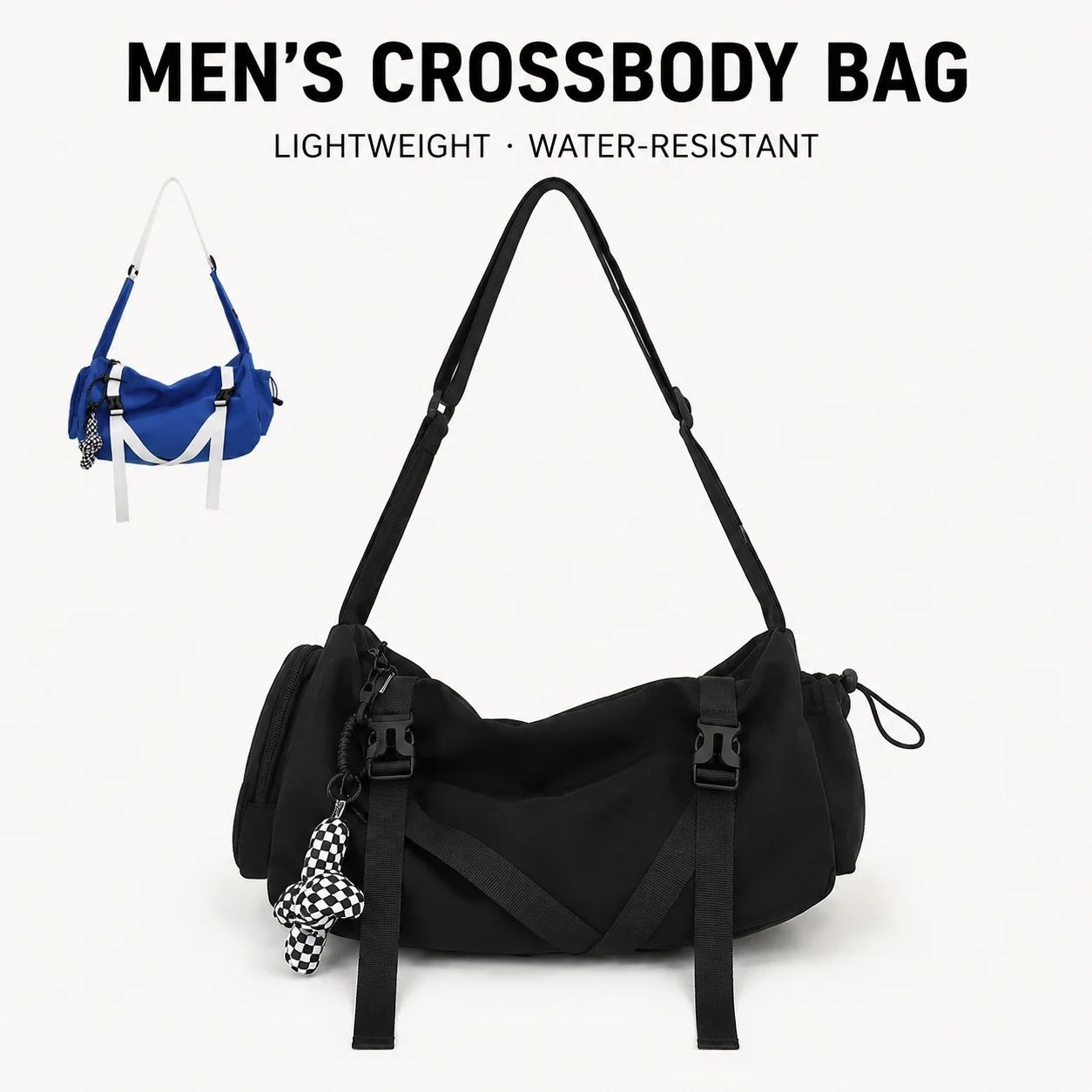 حقيبة كتف رجالية عصرية مقاومة - مراجعة Sling Backpack Shoulder وسعره