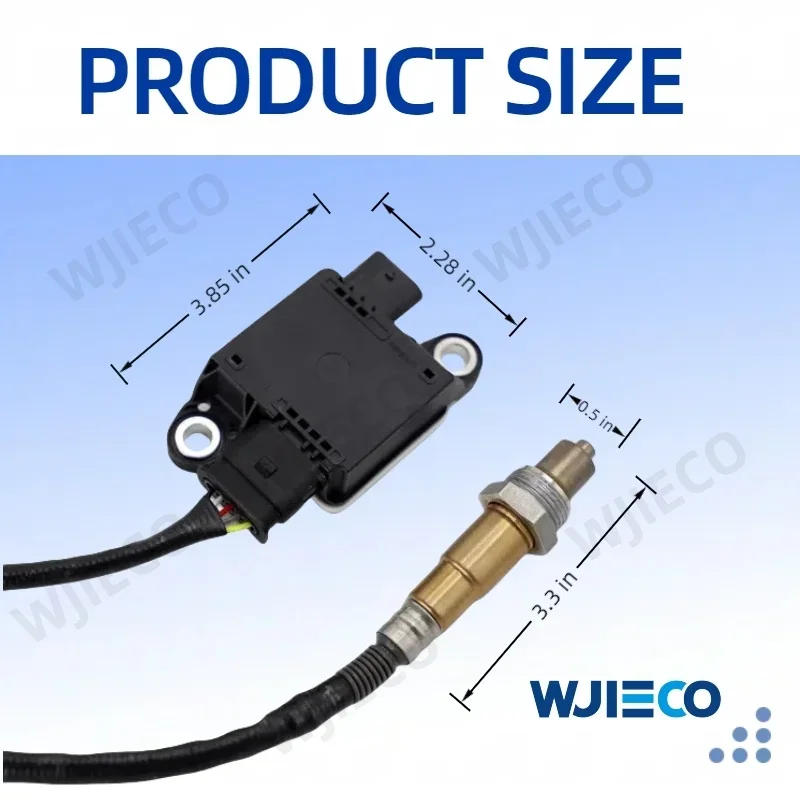 894A0-71040 Novo sensor PM de partículas 894A071040 para TOYOTA HILUX GUN 2.8D 2019-2025 0281009604 0281009632