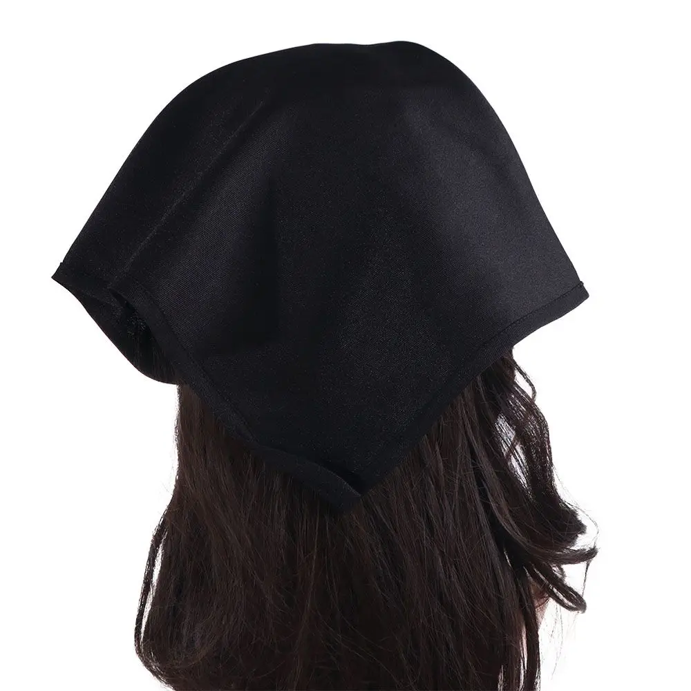 

Catering Cooking Cap Triangle Kitchen Work Cap Cotton Multiple Colors Work Turban Hat Japanese Thread Gluing Chef Hat Restaurant