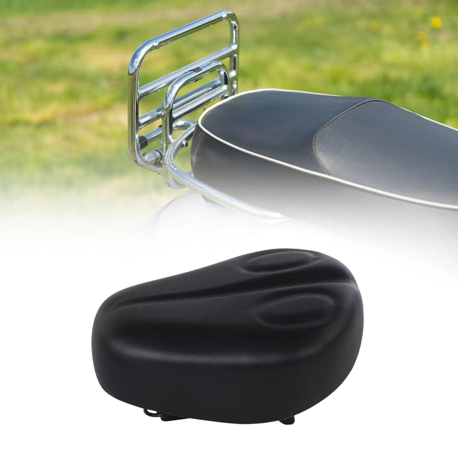 

Wide Bike Seat Cushion Supplies for Cruiser Bike Outdoor Activities Cycling