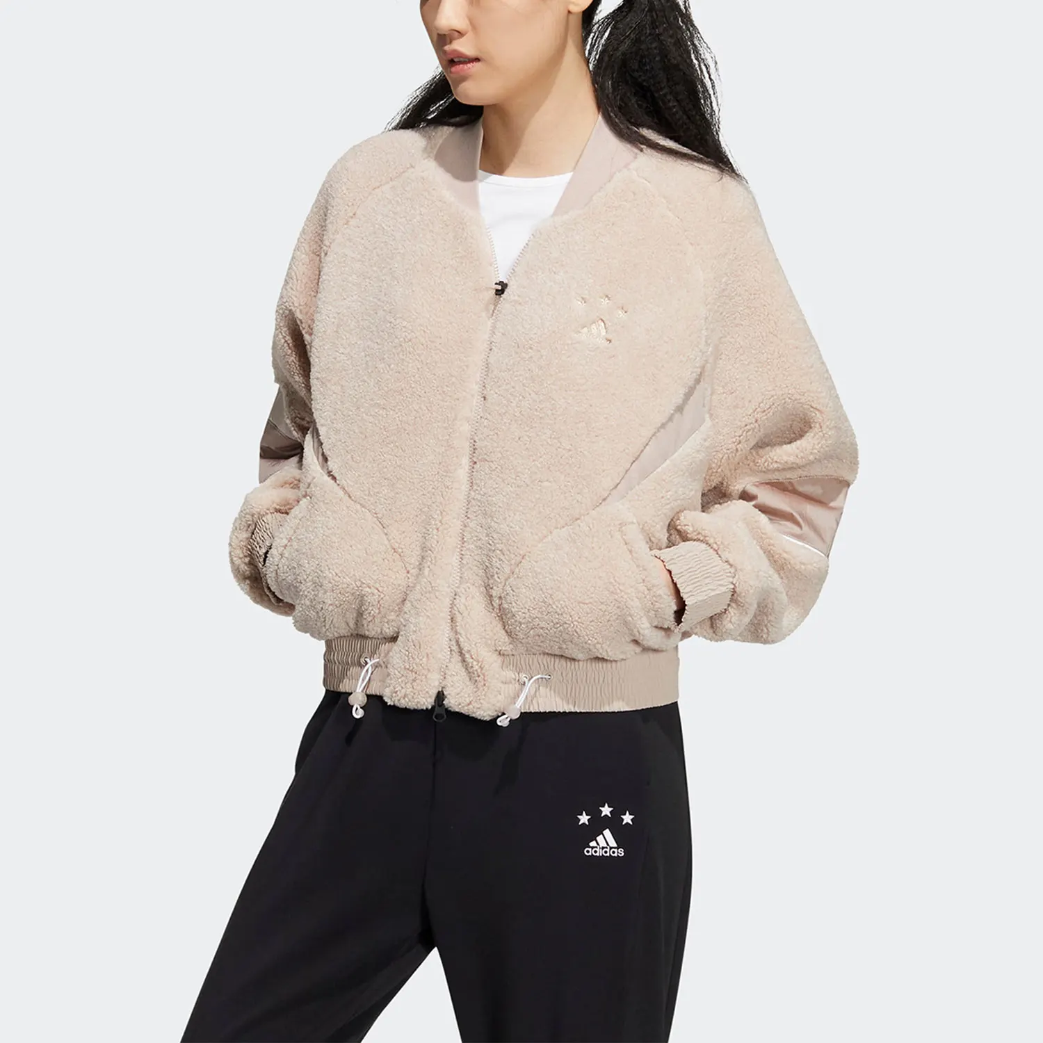 

Женская зимняя спортивная куртка Adidas Originals New Fleece HY2822