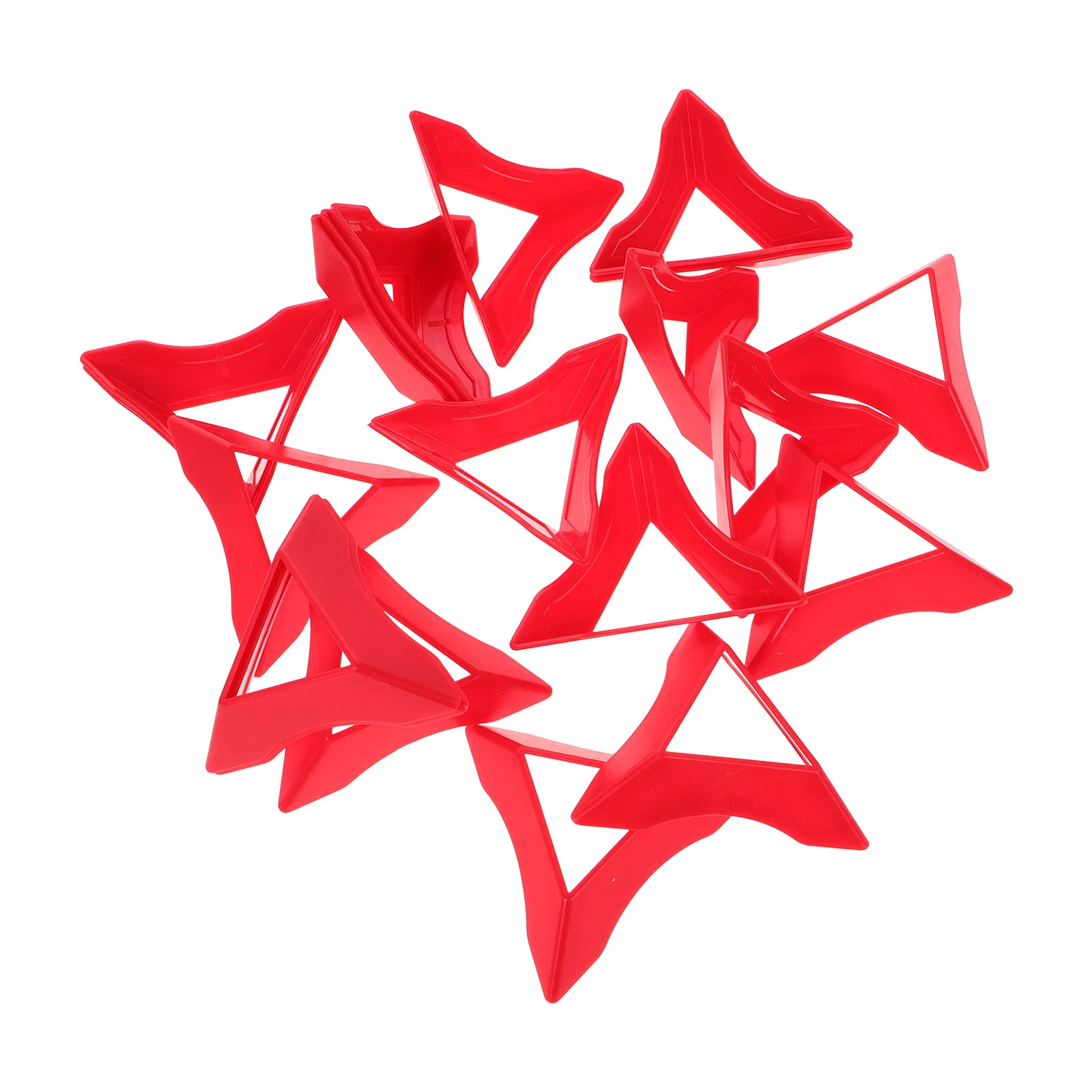 20Pcs Bunte Dreieck Basis Cube Ständer Stabile Stativ Halter Display Puzzle Organizer Multiangle Tragbare Unterstützung für Sammlung