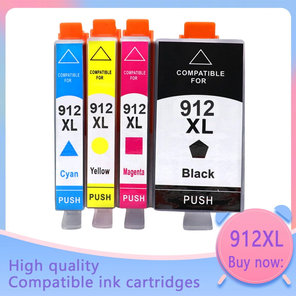 912 912XL Compatible Ink Cartridge For HP OfficeJet Pro 8012 8014 8015 8020 8022 8023 8024 8025 8026 8028 8035 8030 8010