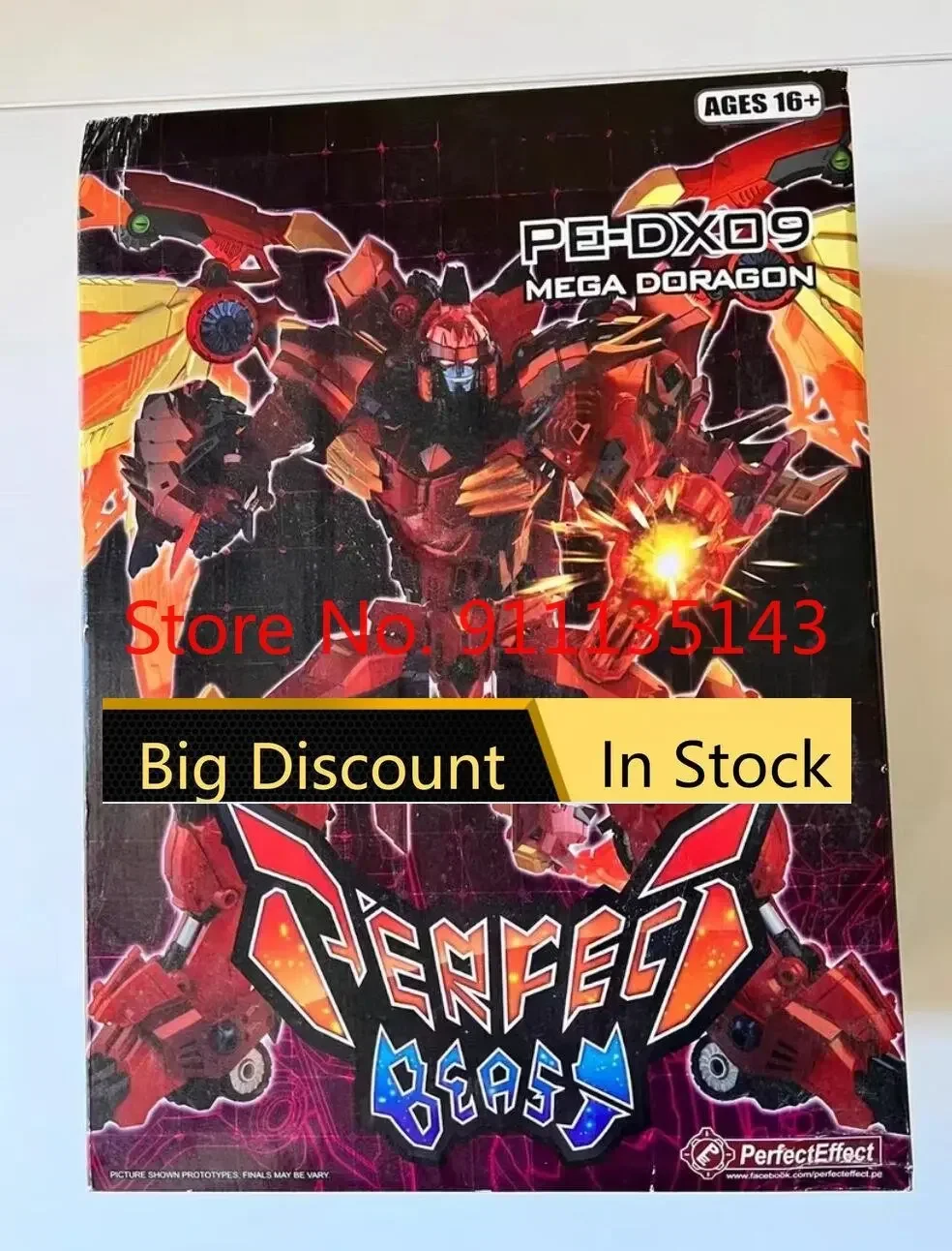 

PerfectEffect PE DX09 Dragon Invincible Dragon In Stock