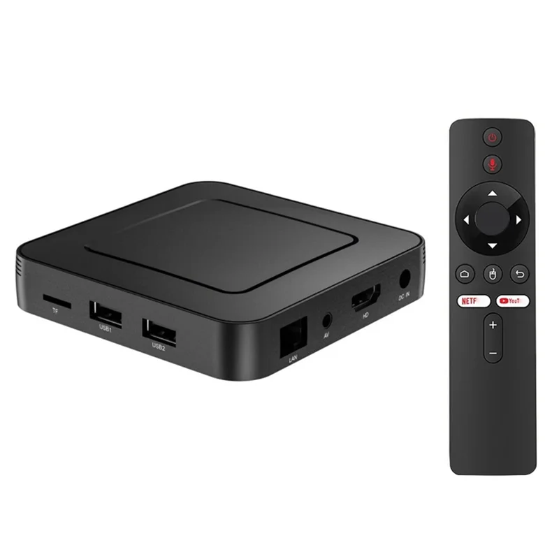 【Superdeals】4K Android TV ATV OS Set-Top Box With Allwinner H313, Dual-Band WIFI, BT5.0,Quad-Core ARM CPU&2GB 16GB Storage Durab
