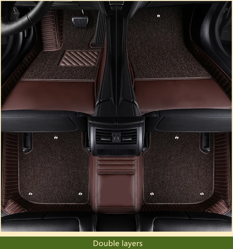 Custom special car floor mats for Mercedes Benz GLC 220 d X254 2025-2023 best quality double layers carpets for GLC220 2024