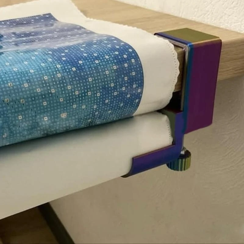 A2UD Metal Painting Art Cadre avec solution d'espaces travail réglables Clamps Rolling Up & Store Toomder