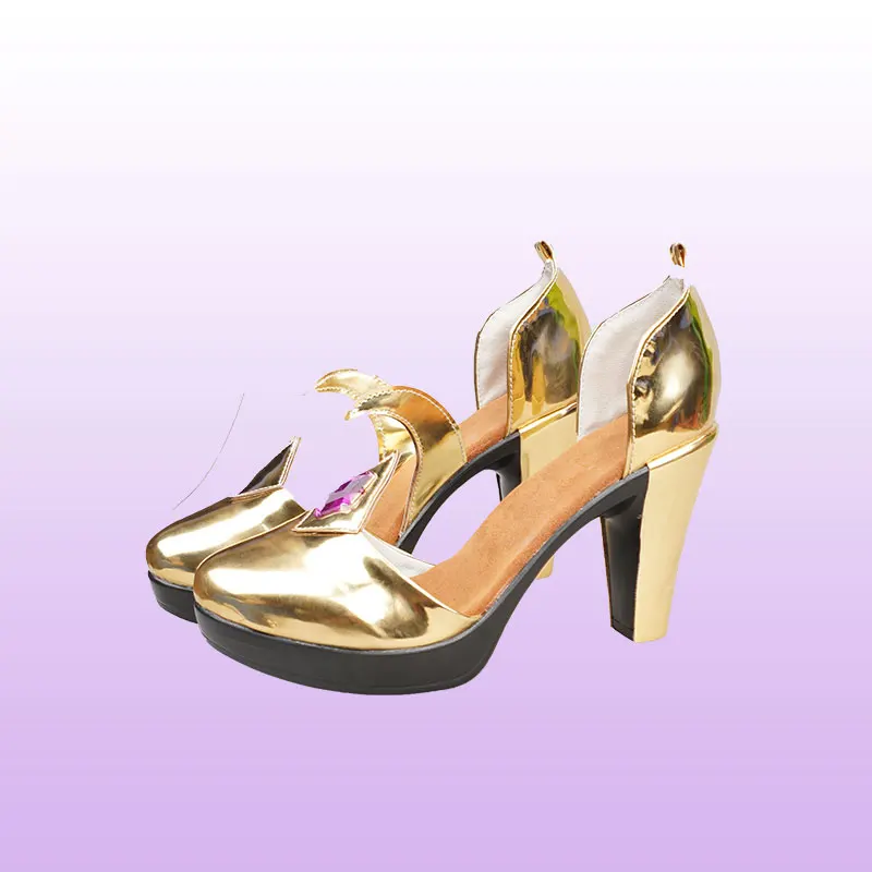AGCOS In Stock Genshin Impact Mona Cosplay Shoes
