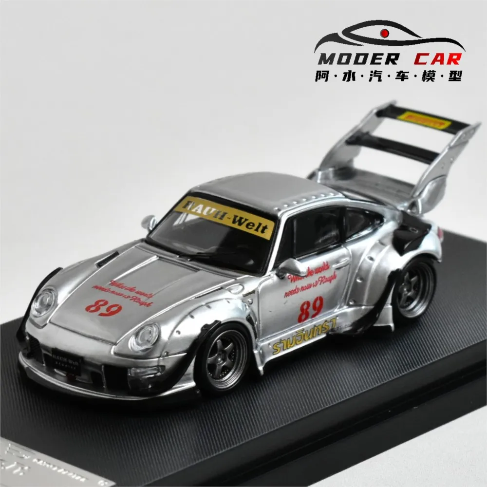 SW 1:64 RWB Adults Hobby 993 89# heavenly Diecast Model Car