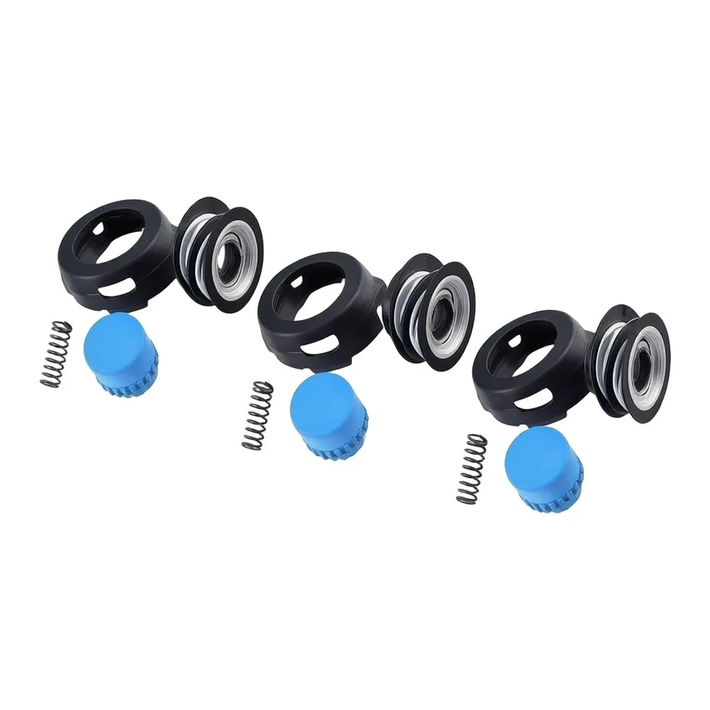 Plastic Trimmer Head Replacement Compatible with For 23LC 125C Models 10x10x8cm Garden Tool Parts Black 4-Pack